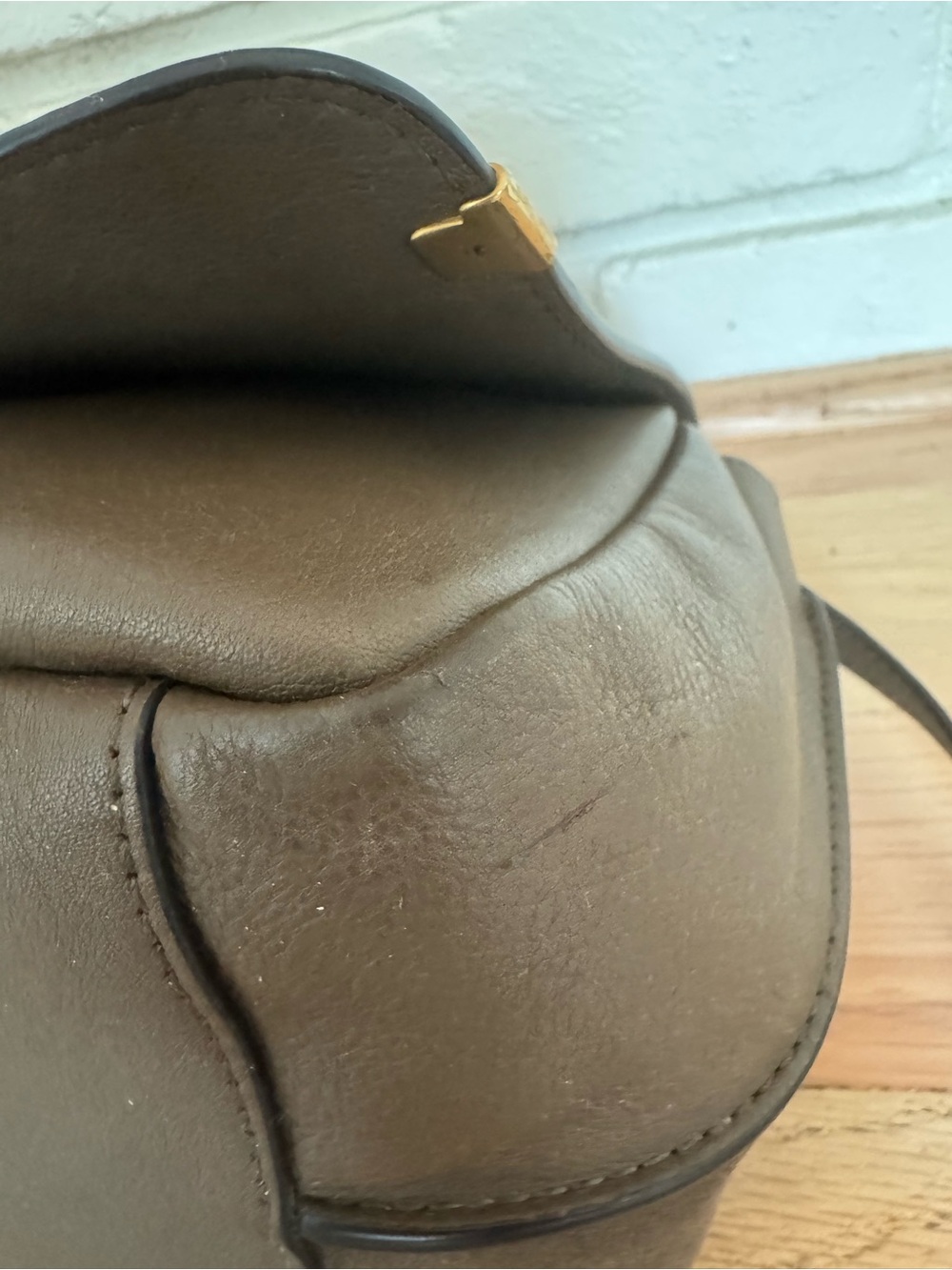Chloe Indy brown satchel shoulder bag crossbody - Picture 7 of 9